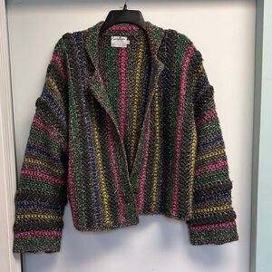 Sara Multicolor Striped Blazer